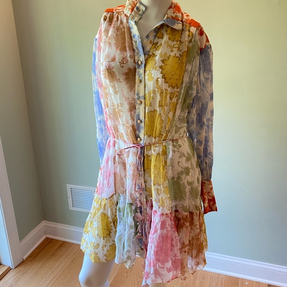 ZimmermannLantern Cotton-Silk Minidress. Size : AU 2/ US 8. Retail $850. - Picture 11 of 13